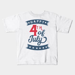 Happy 4th of July Kids T-Shirt